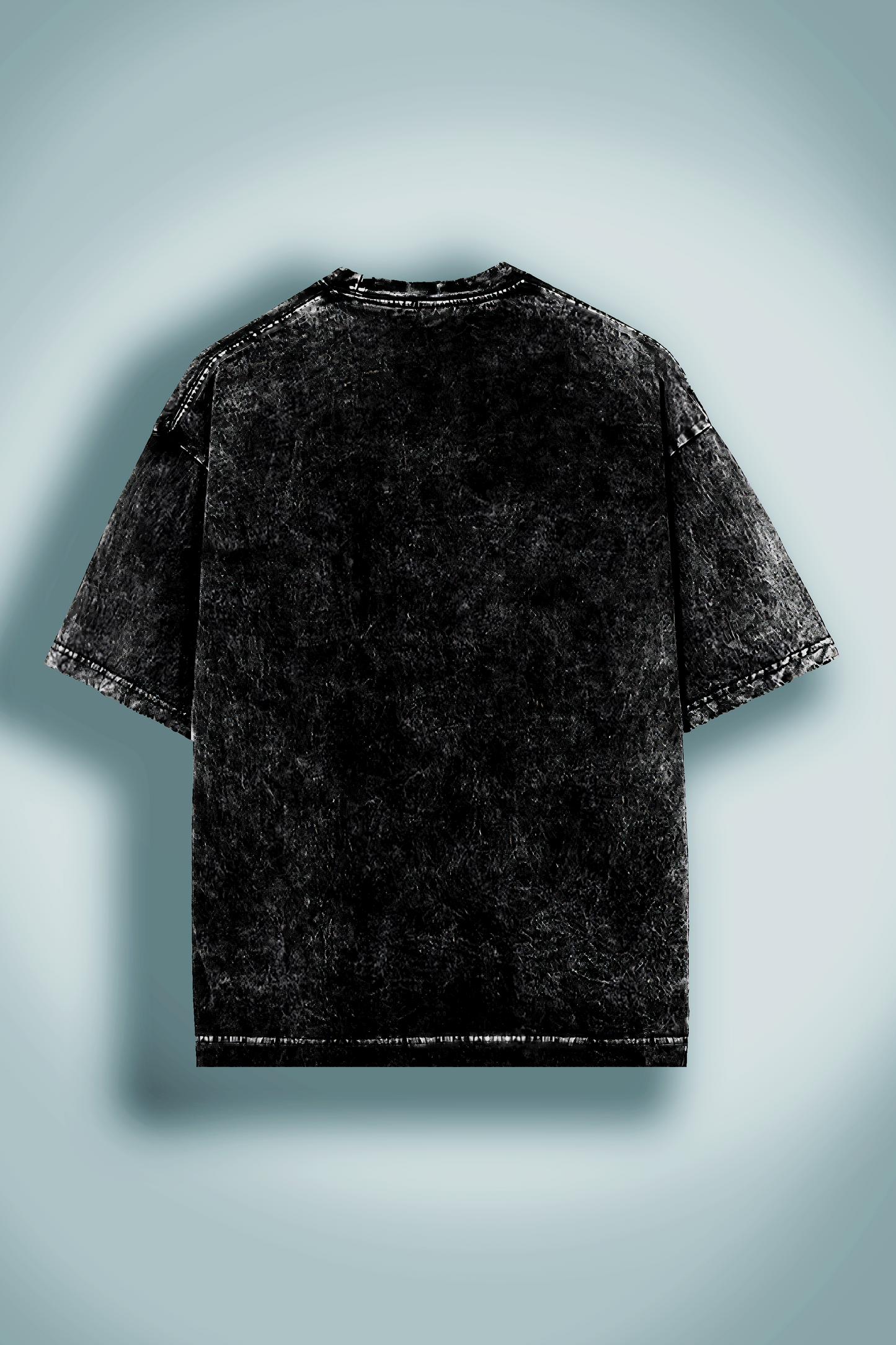 Mission Passed Acid-wash Oversized T-Shirt