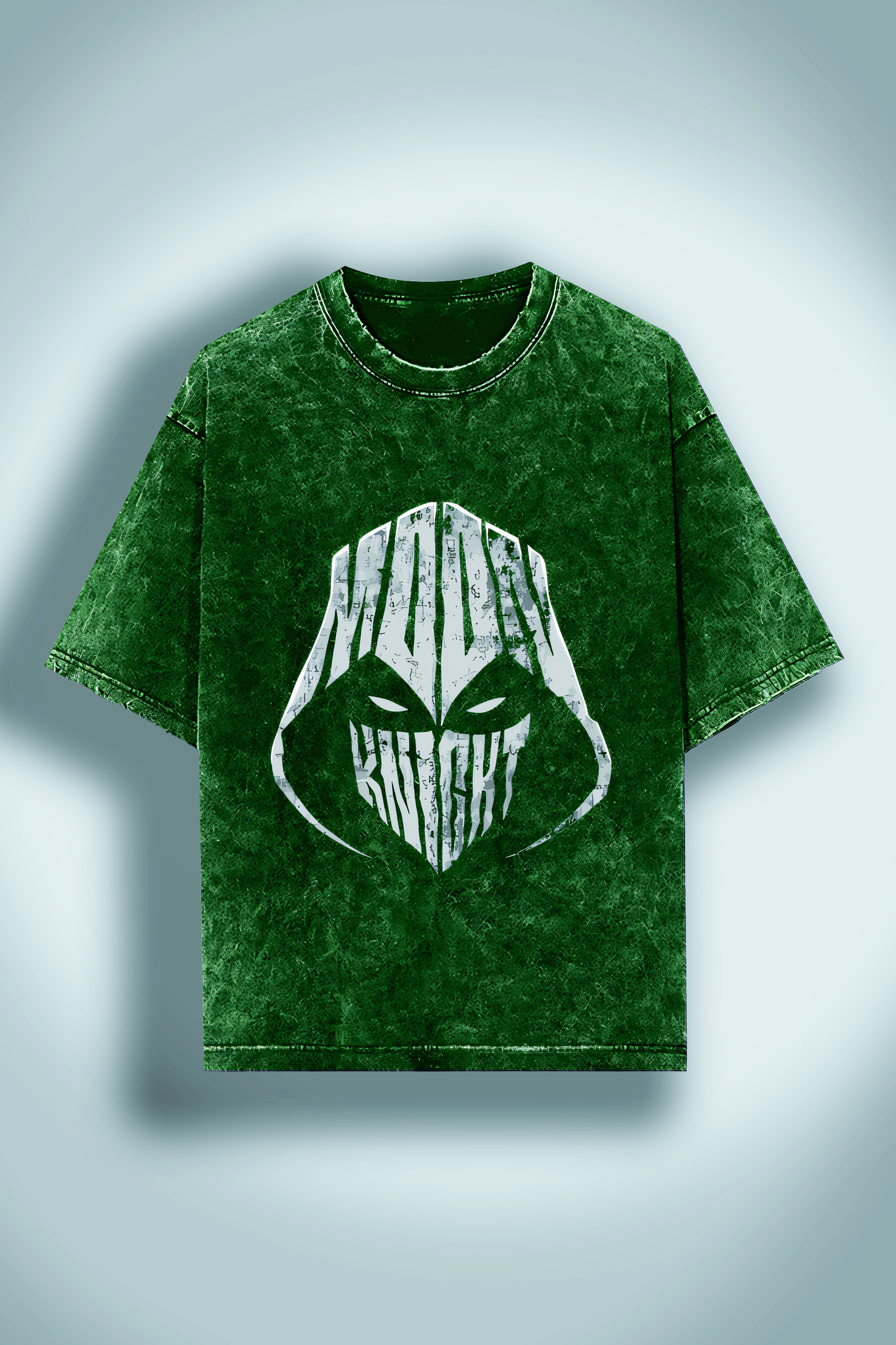 Moon Knight Acid-Wash Oversized T-Shirt