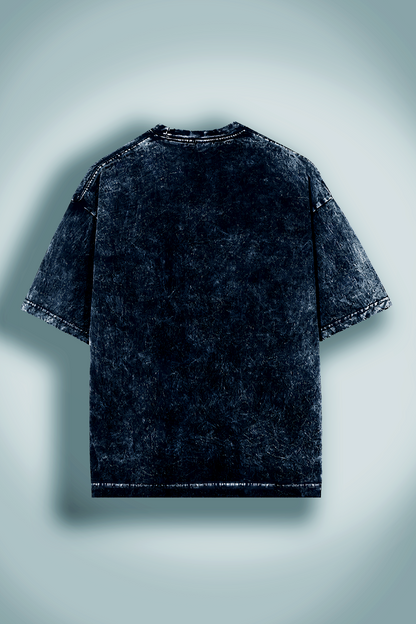 Mission Passed Acid-wash Oversized T-Shirt